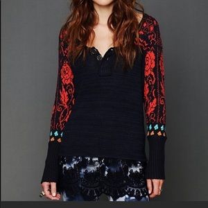 Free People Cozy time tunic sweater We The Free